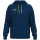 Kapuzensweat One Cotton navy/citro