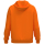 Kapuzensweat One Cotton neonorange