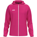 Hooded jacket One deep pink