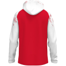 Hooded jacket Sonic red/white