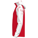 Kapuzenjacke Sonic rot/weiß