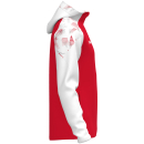 Kapuzenjacke Sonic rot/weiß