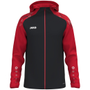 Hooded jacket Sonic black/red
