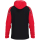 Kapuzenjacke Sonic schwarz/rot