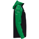 Kapuzenjacke Sonic schwarz/grün