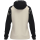 Kapuzenjacke Sonic Damen off white/schwarz