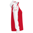 Hooded jacket Sonic Women red/white