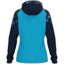 Kapuzenjacke Sonic Damen aqua/marine