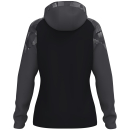 Kapuzenjacke Sonic Damen schwarz/anthrazit