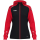 Kapuzenjacke Sonic Damen schwarz/rot