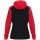 Kapuzenjacke Sonic Damen schwarz/rot