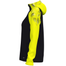 Hooded jacket Sonic Women black/neon yellow