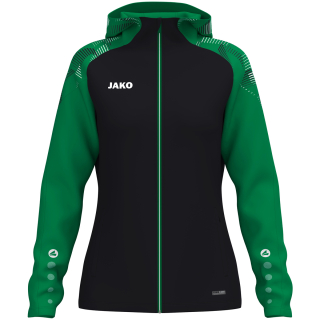 Hooded jacket Sonic Women black/green