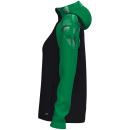 Hooded jacket Sonic Women black/green