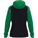 Kapuzenjacke Sonic Damen schwarz/grün