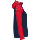 Hooded jacket Sonic Women seablue/red