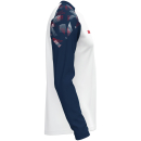 Longsleeve Sonic white/seablue/red