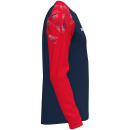 Longsleeve Sonic seablue/red