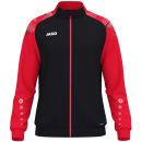 Polyester jacket Sonic black/red