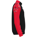 Polyester jacket Sonic black/red