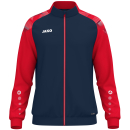 Polyesterjacke Sonic marine/rot