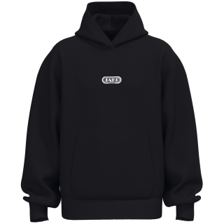 Hooded sweater Wardrobe black XL