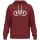 Kapuzensweat Promo rubinrot 128