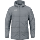 Coachjacke One mit Kapuze grau