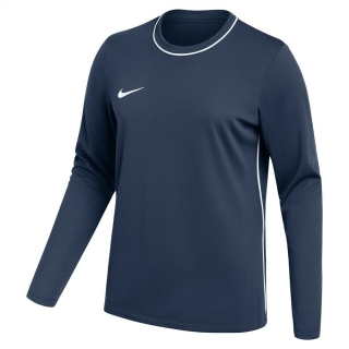 Damen-Trainingssweat PARK 26 navyblau/weiß