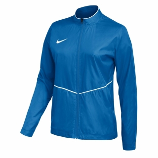 Damen-Regenjacke PARK 26 royalblau/weiß