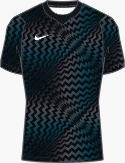 Damen-Torwarttrikot GARDIEN VI kurzarm schwarz