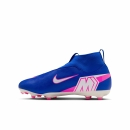 Junior Zoom Mercurial Superfly 10 Academy FG/MG blau