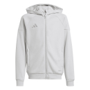 TIRO 25 Youth Hooded jacket TEAM LIGHT GREY