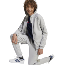 TIRO 25 Youth Hooded jacket TEAM LIGHT GREY