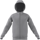 TIRO 25 Youth Hooded jacket TEAM LIGHT GREY