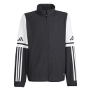 SQUADRA 25 Youth Presentation jacket BLACK/WHITE
