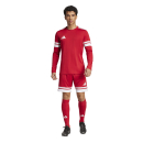 SQUADRA 25 Trikot langarm TEAM POWER RED/WHITE