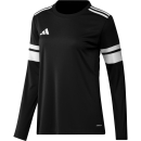 SQUADRA 25 Damen-Trikot langarm BLACK/WHITE