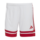 SQUADRA 25 Womens Short WHITE/TEAM POWER RED
