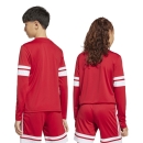 SQUADRA 25 Kinder-Trikot langarm TEAM POWER RED/WHITE