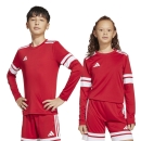 SQUADRA 25 Youth Jersey longsleeve TEAM POWER RED/WHITE