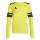SQUADRA 25 Kinder-Trikot langarm TEAM YELLOW/BLACK