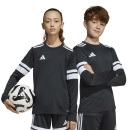 SQUADRA 25 Kinder-Trikot langarm BLACK/WHITE