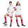 SQUADRA 25 Youth Short WHITE/TEAM POWER RED