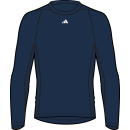 TECH-FIT Youth Longsleeve TEAM NAVY BLUE
