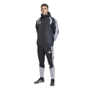 TIRO 26 COMPETITON Allweather jacket BLACK/LIGHT ONIX/WHITE