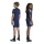TIRO 26 LEAGUE  Youth Training short TEAM NAVY BLUE/WHITE