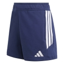 TIRO 26 LEAGUE Damen-Sweatshort TEAM NAVY BLUE/WHITE