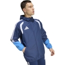 TIRO 26 COMPETITON Allweather jacket TEAM NAVY BLUE/RAYBLU/WHITE