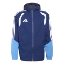TIRO 26 Allweather Jacket TEAM NAVY BLUE/RAYBLU/WHITE